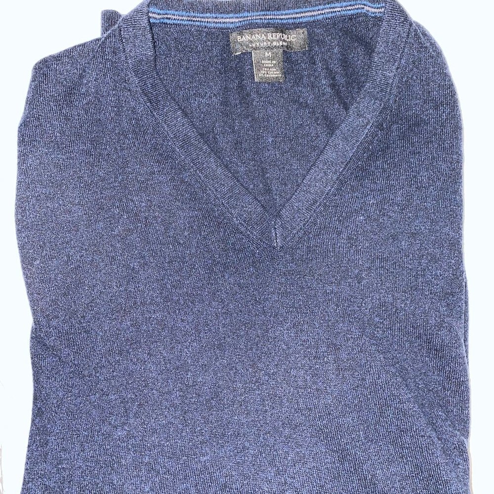 Navy Blue Banana Republic Sweater - Picture 1 of 2
